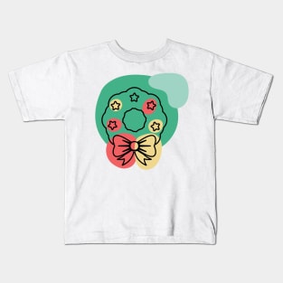 Abstract Wreath Kids T-Shirt